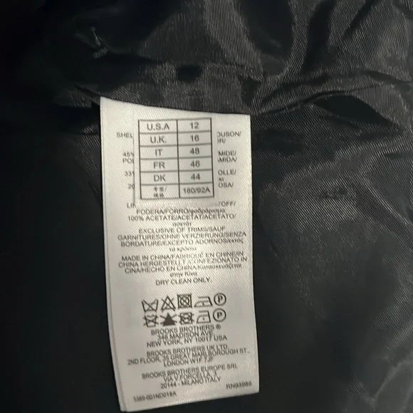 Brooks Brothers Black Peplum Cap Sleeve Blouse - Picture 12 of 13